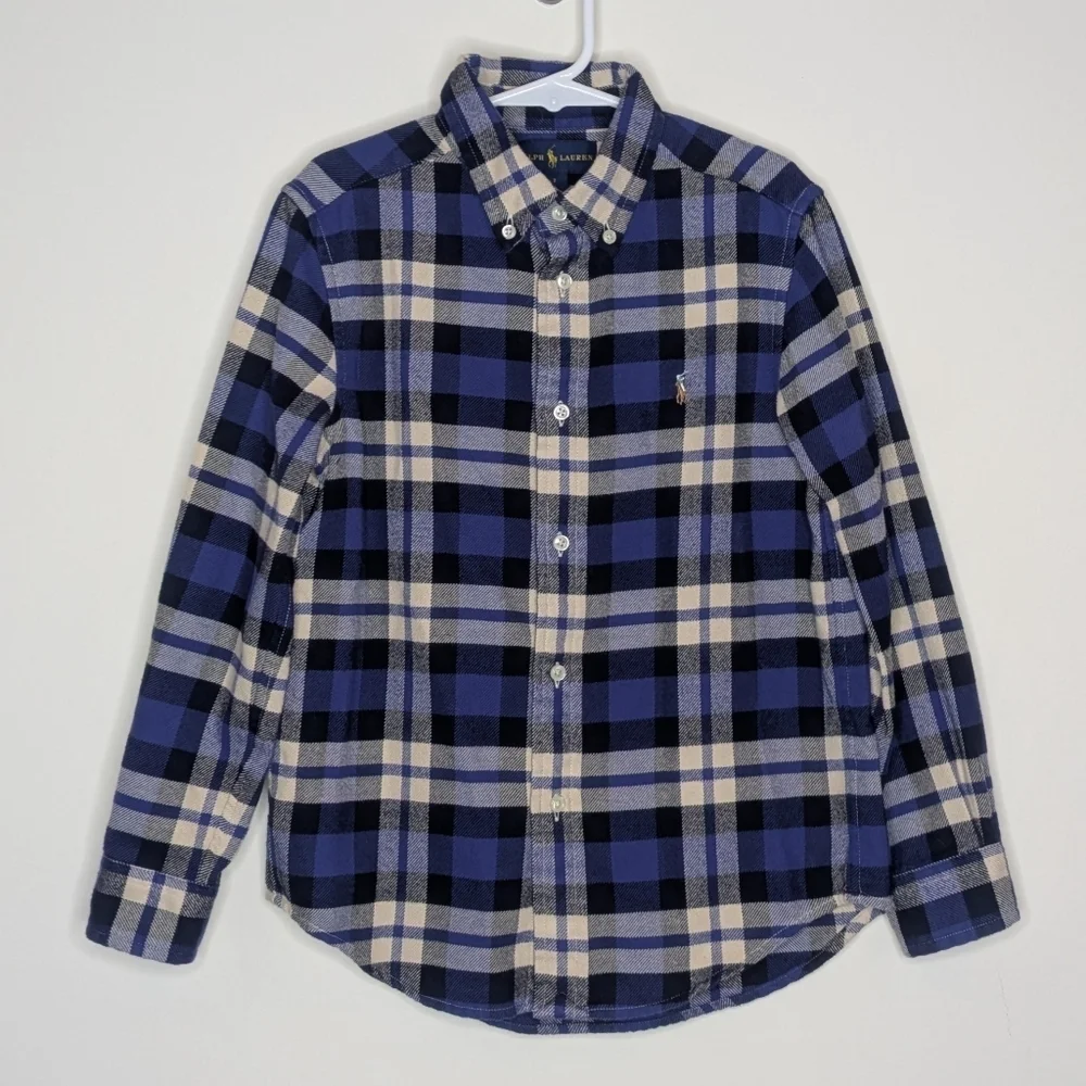 Ralph Lauren Flannel Button Down Shirt 7